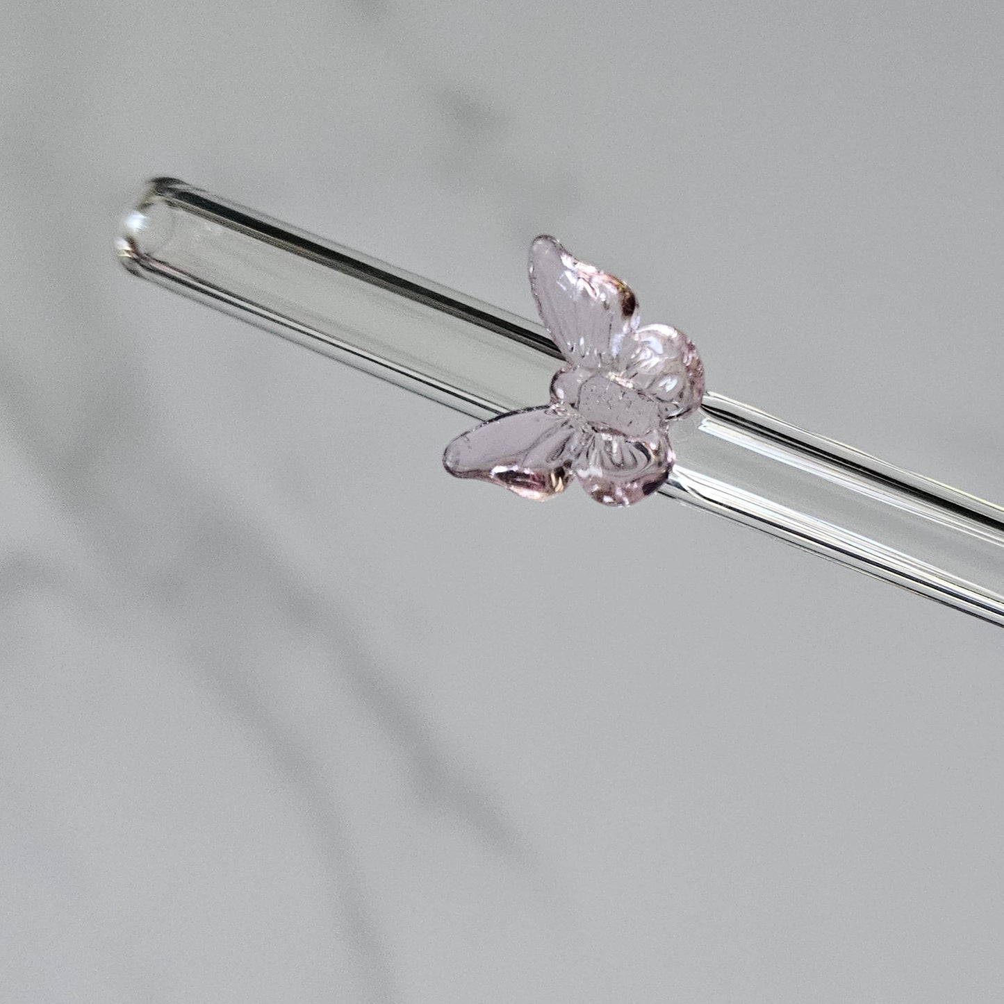 Glass Straw Butterflies (Bent)