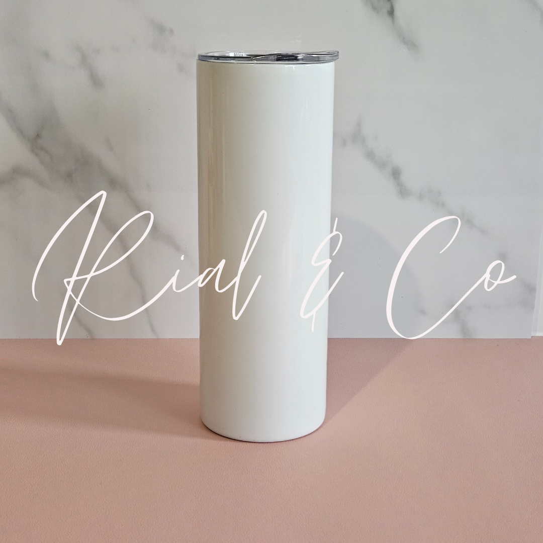 20oz Sublimation Tumbler (Plastic Straw)